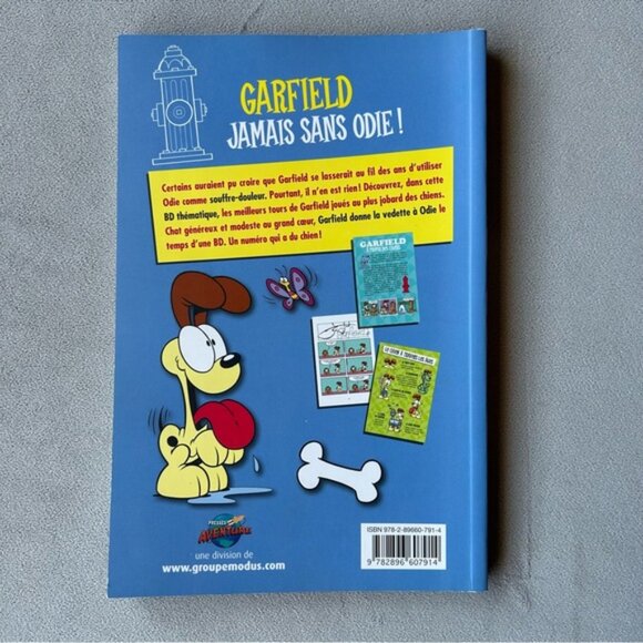 FRENCH ~ Set of 2 ~ Garfield ~ BD Thematique 4 6 - Picture 3 of 8